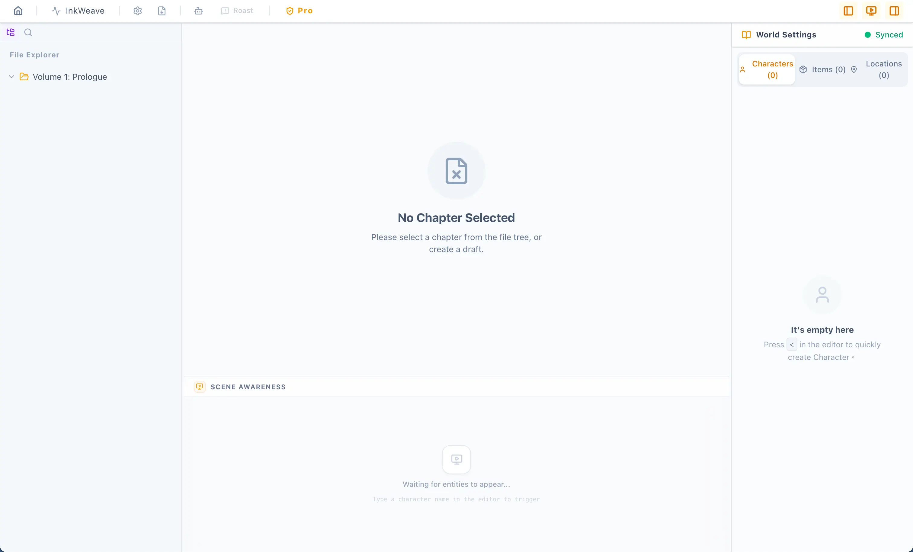 Project Screen